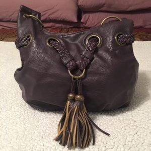 Dark Purple Shoulder Bag